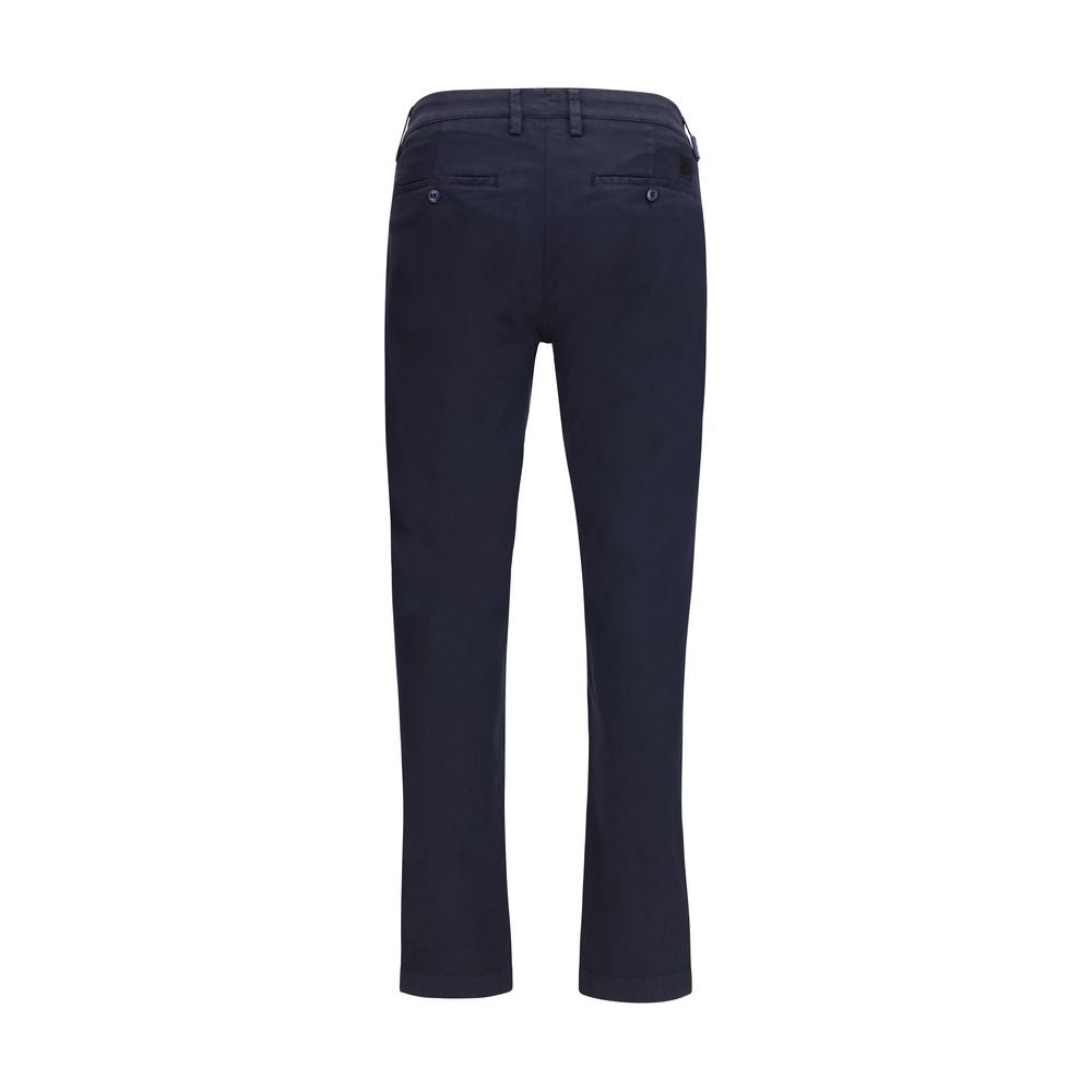 Jacob Cohen Blue Cotton Chino Pants