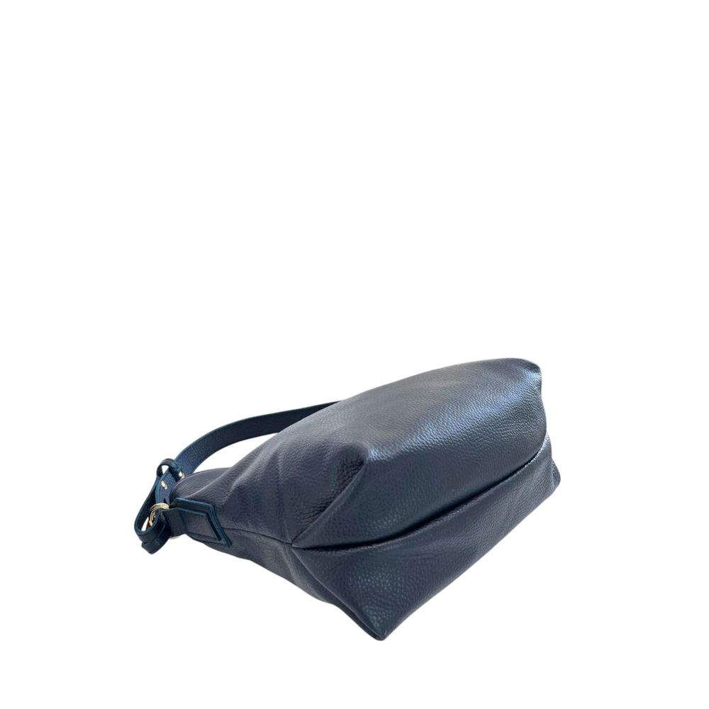 Baldinini Trend Schultertasche für Damen aus blauem Rindsleder