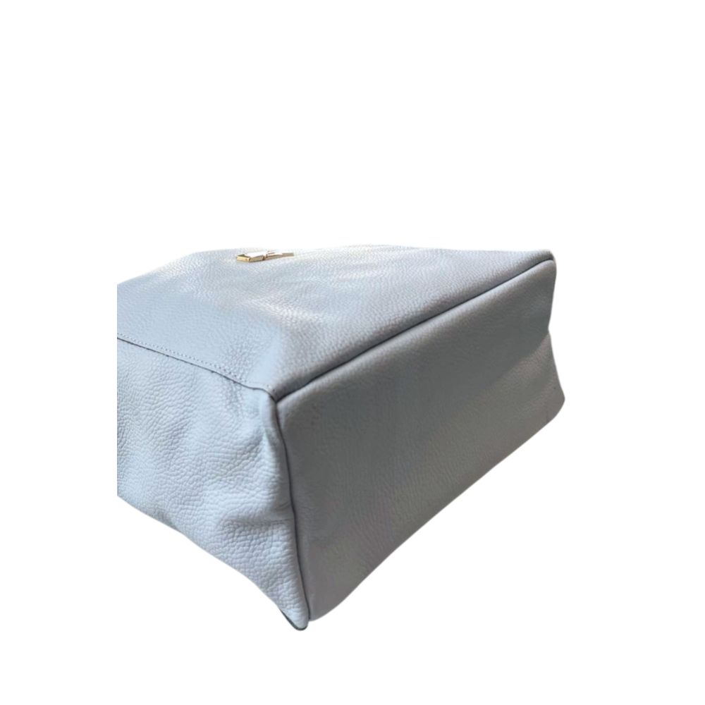 Baldinini Trend Clutch Bag aus blauem Rindsleder