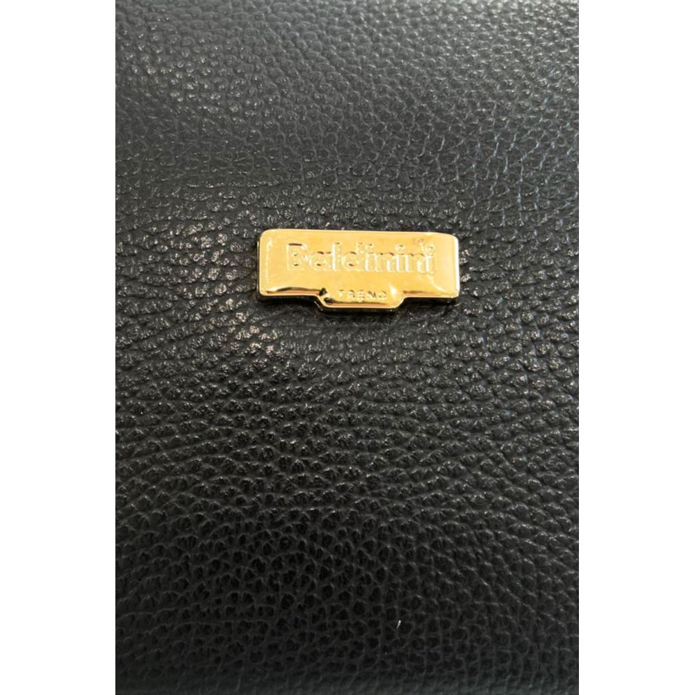 Sac bandoulière Baldinini Trend en cuir de vachette noir pour femme
