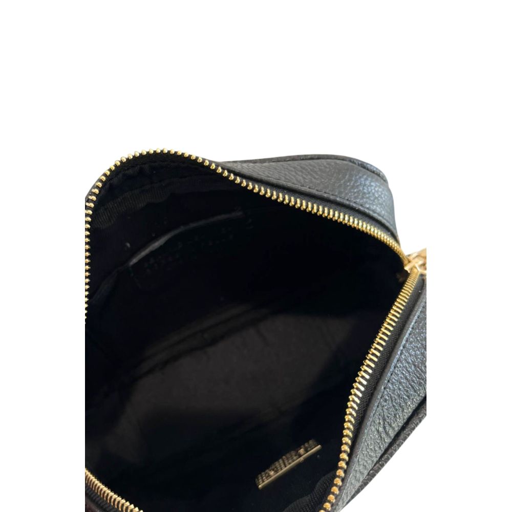 Sac bandoulière Baldinini Trend en cuir de vachette noir pour femme