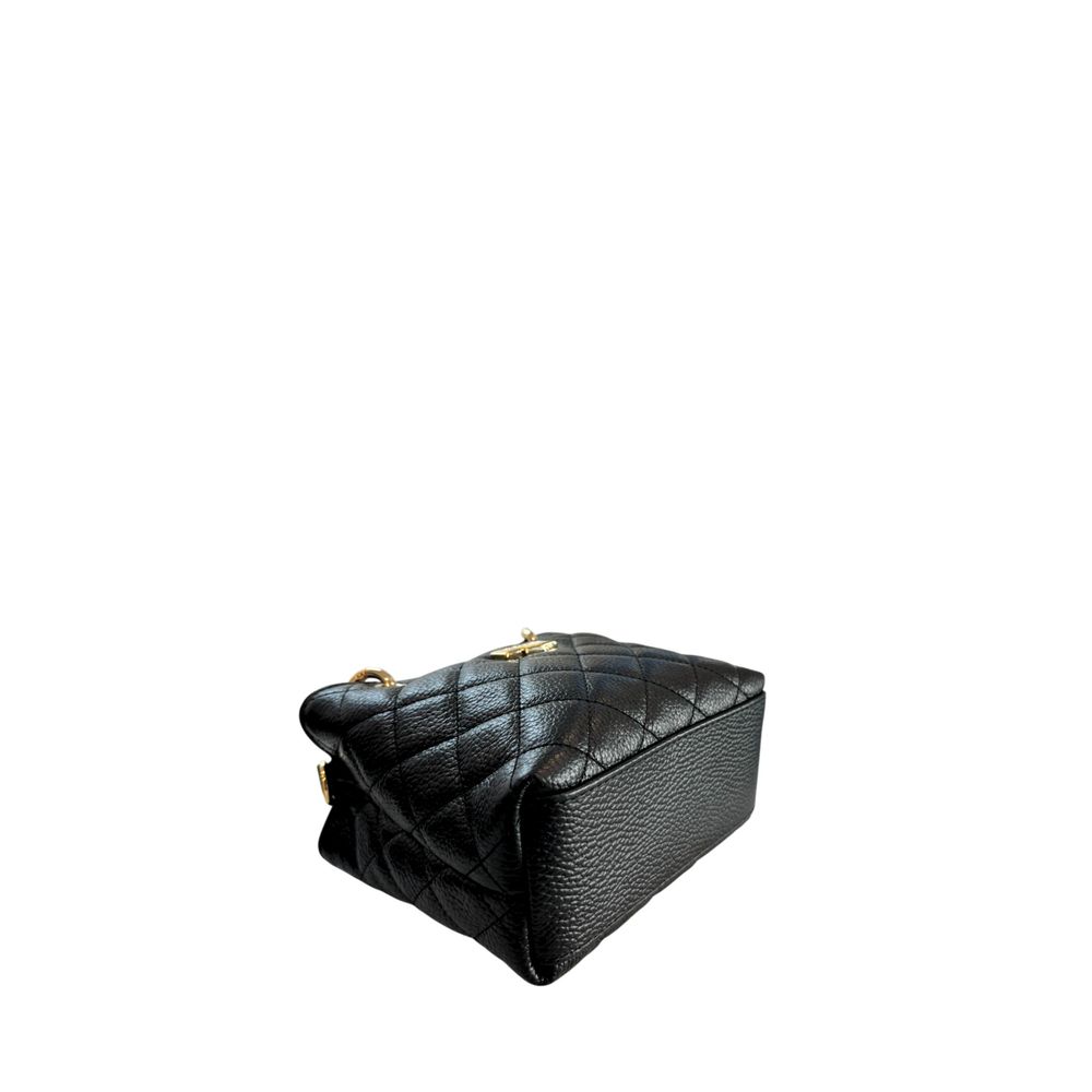 Baldinini Trend Damen Handtasche aus schwarzem Leder