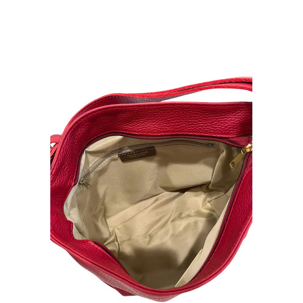 Sac porté épaule femme Baldinini Trend en cuir rouge