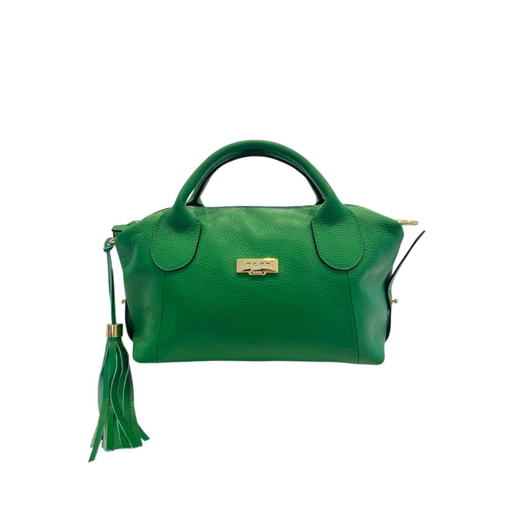 Sac à main en cuir vert pour femme Baldinini Trend