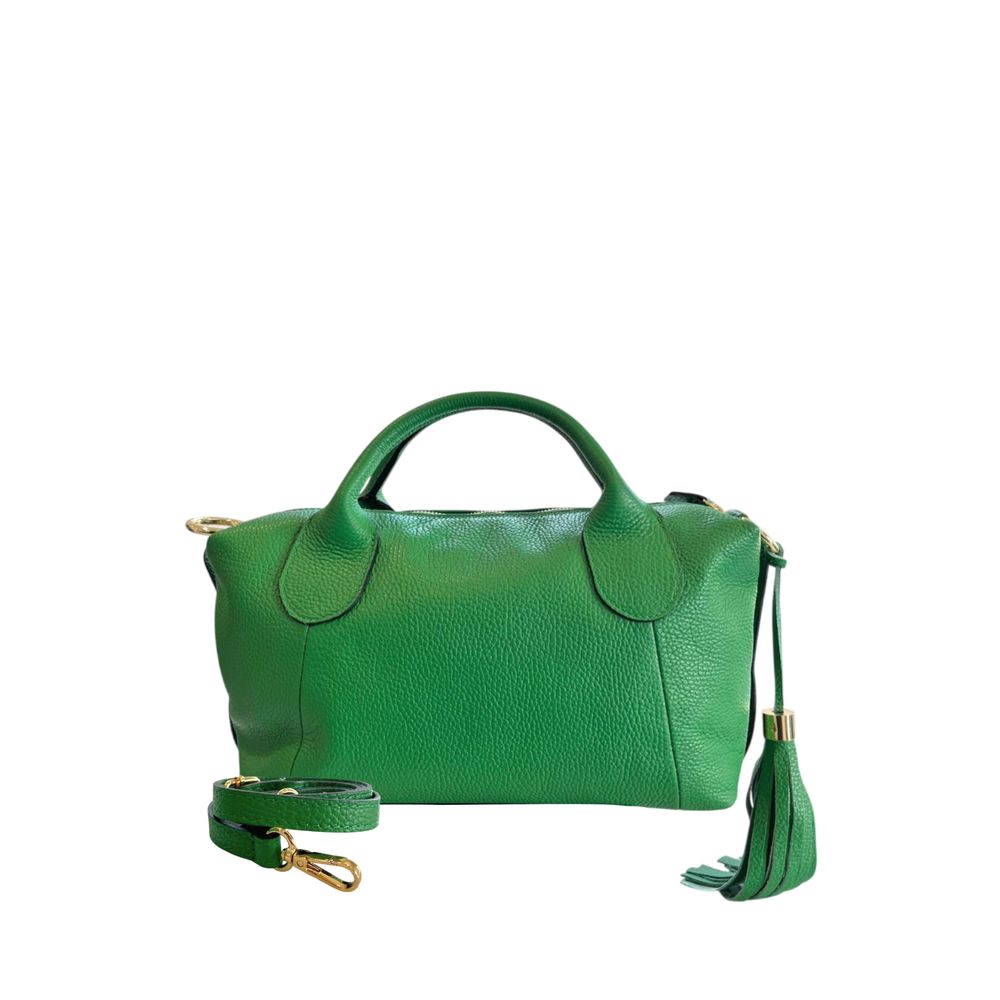 Baldinini Trend Damenhandtasche aus grünem Leder