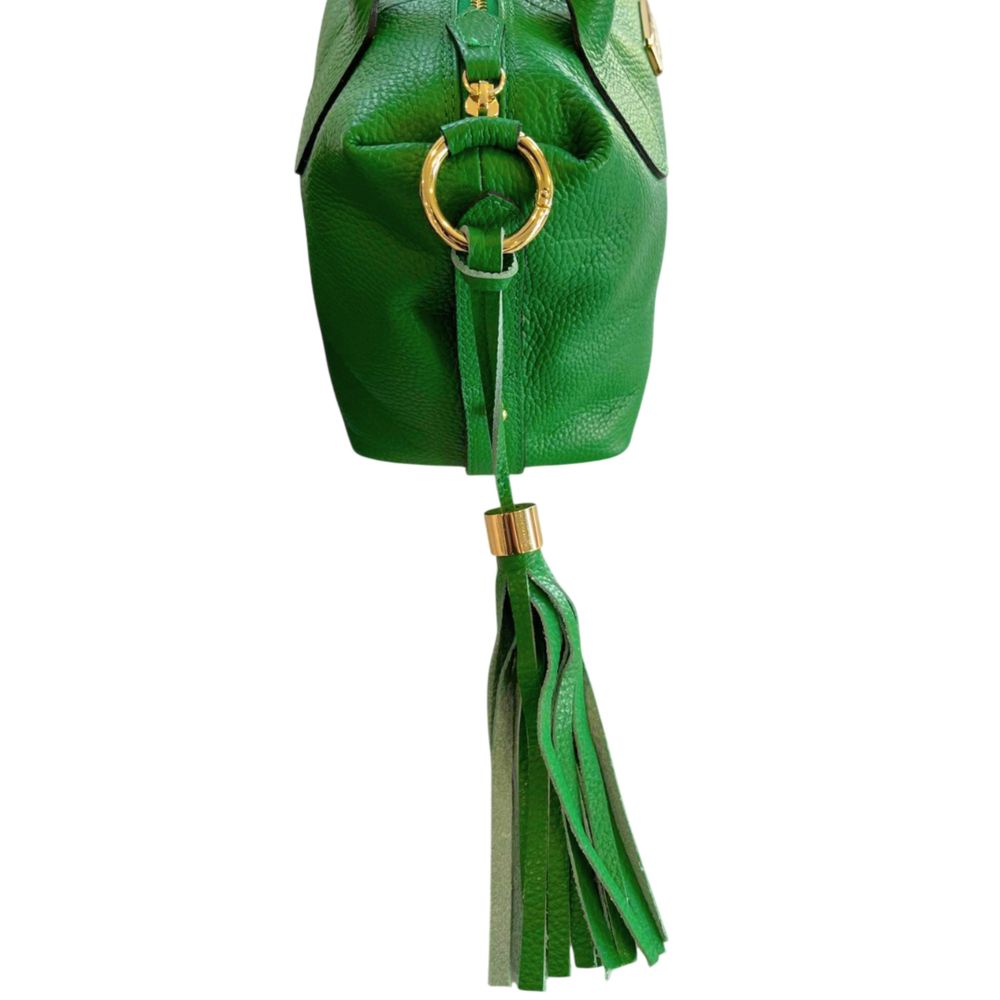 Baldinini Trend Damenhandtasche aus grünem Leder