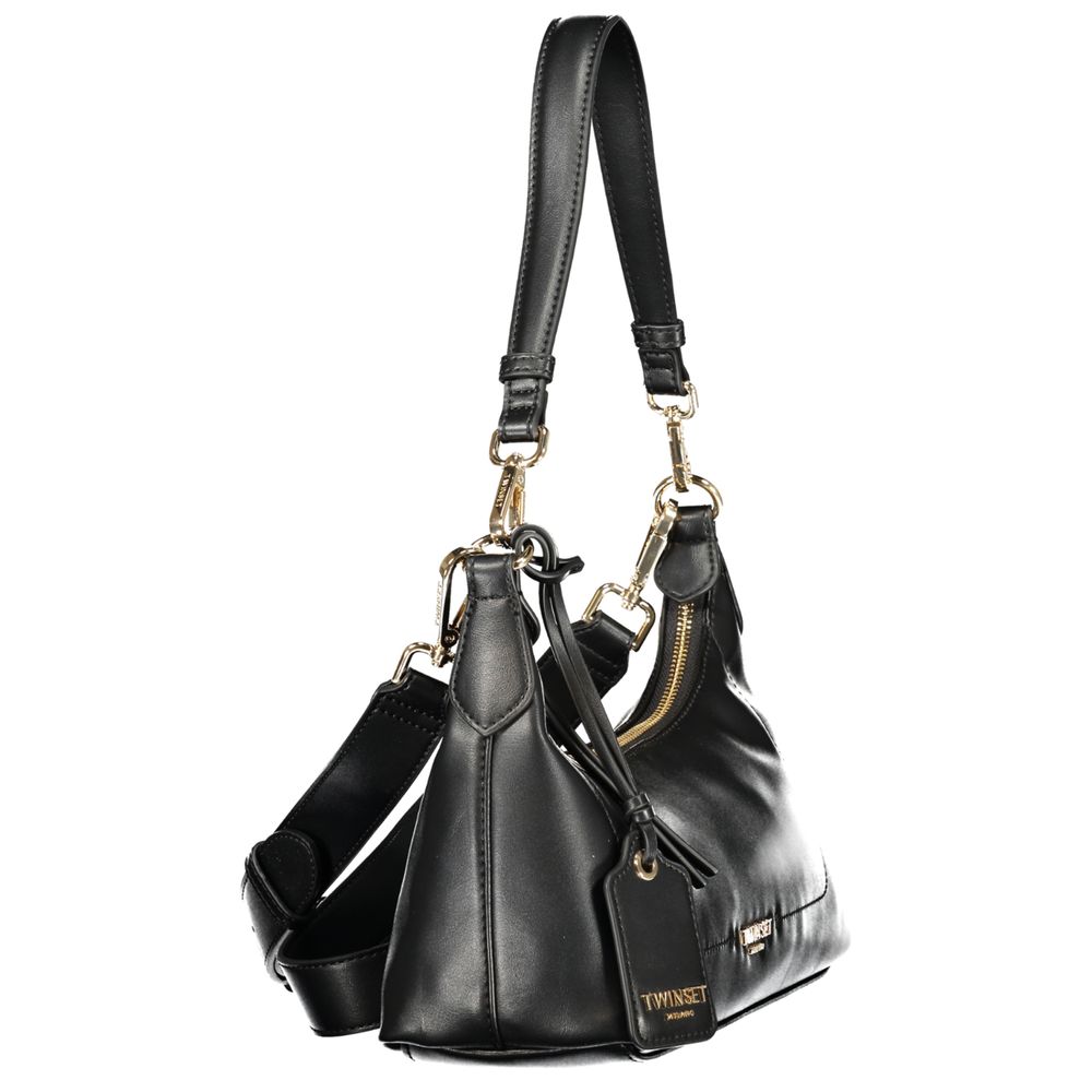 Sac noir en polyuréthane Twinset pour femme