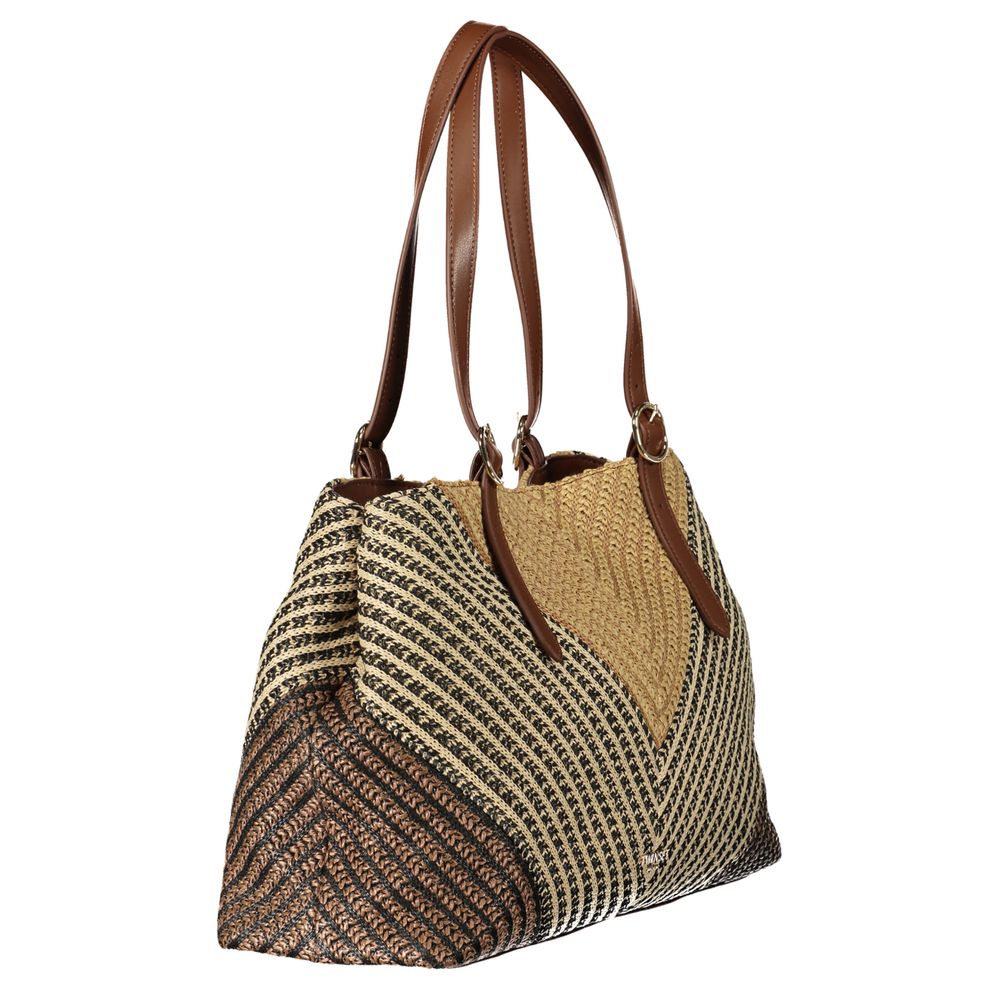 Twinset Braune Polyester-Damentasche