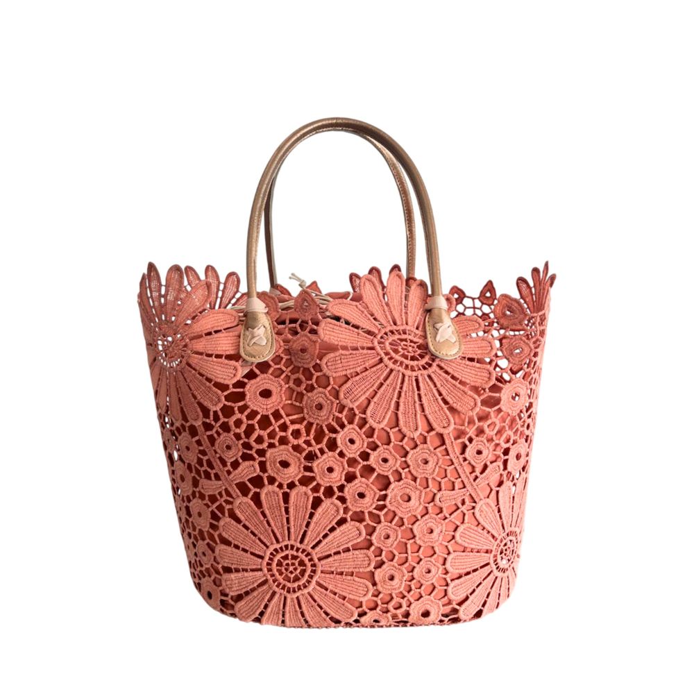 Baldinini Trend Rosa PU Damen Handtasche