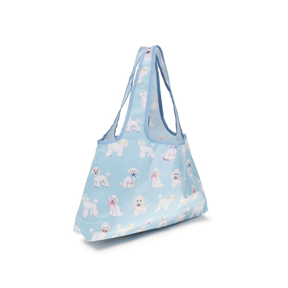 Fiorucci blaue PVC-Umhängetasche