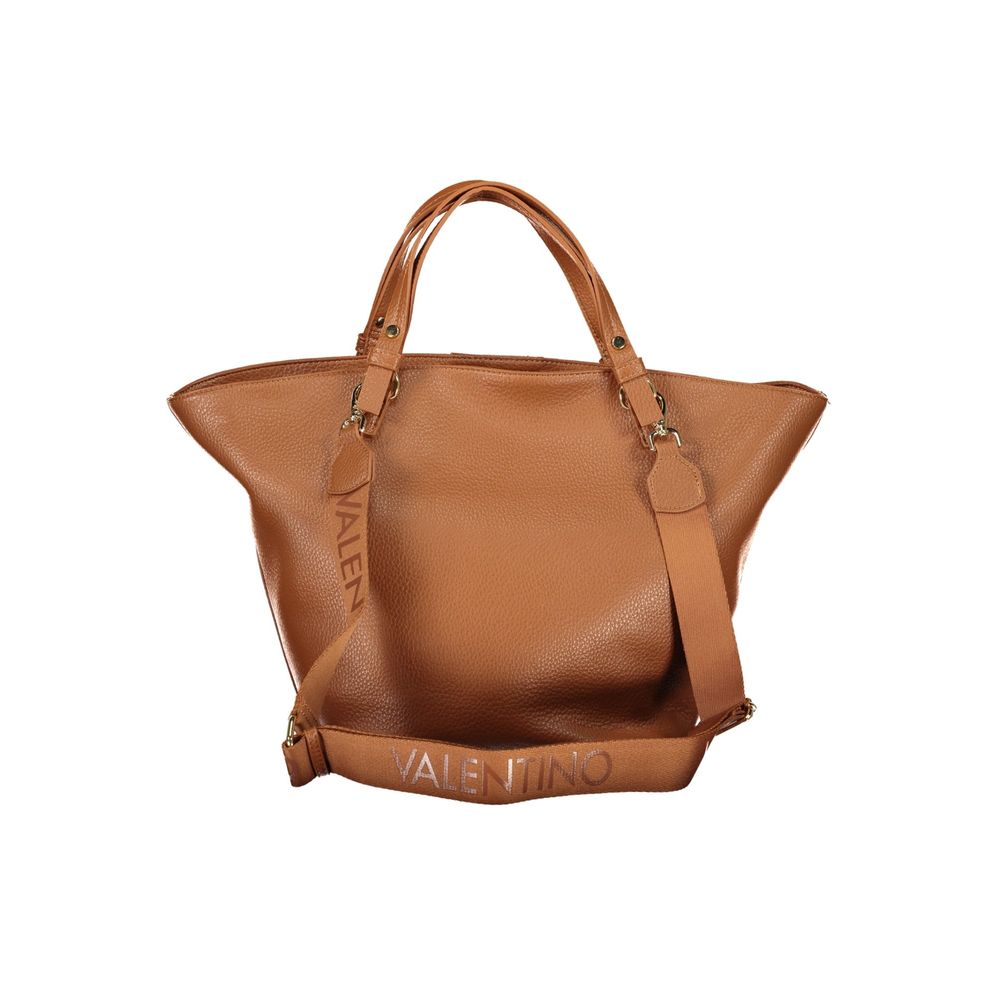 Valentino Handtasche aus braunem Polyethylen