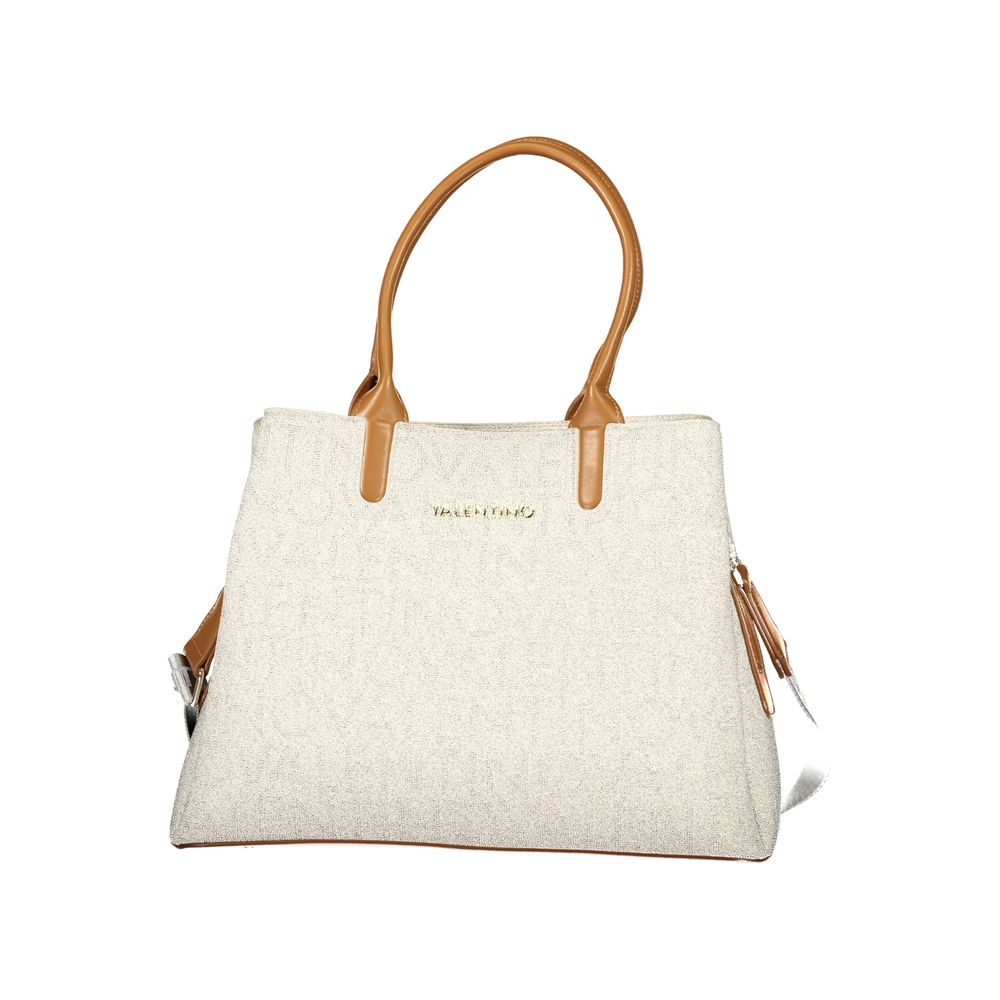 Valentino Damenhandtasche aus beigem Polyurethan