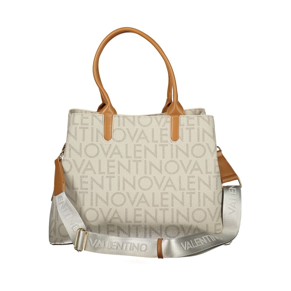 Valentino Damenhandtasche aus beigem Polyurethan