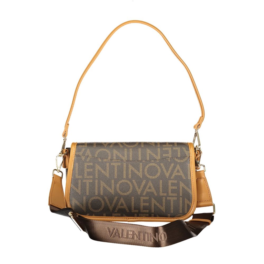 Valentino Handtasche aus braunem Polyethylen