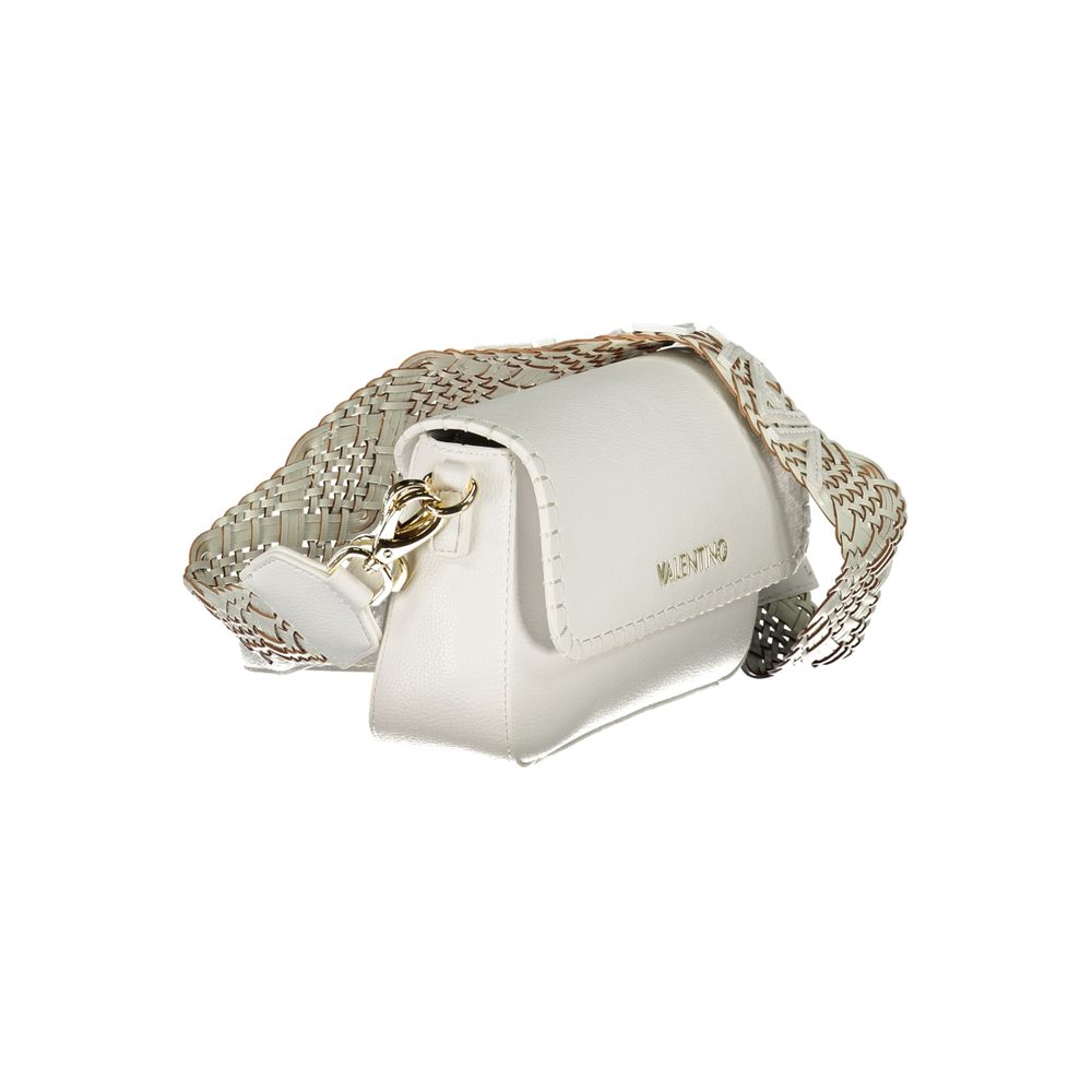 Valentino Damenhandtasche aus weißem Polyurethan