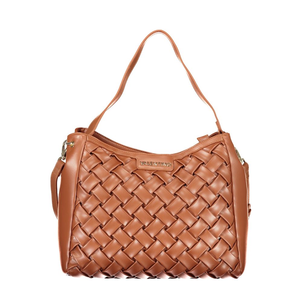 Valentino Handtasche aus braunem Polyethylen