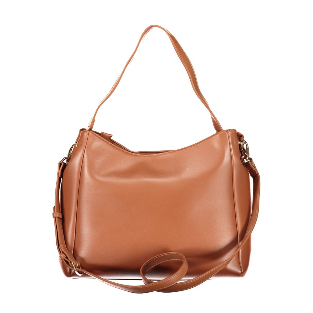 Valentino Handtasche aus braunem Polyethylen