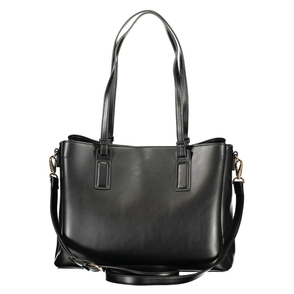 Valentino Handtasche aus schwarzem Polyethylen