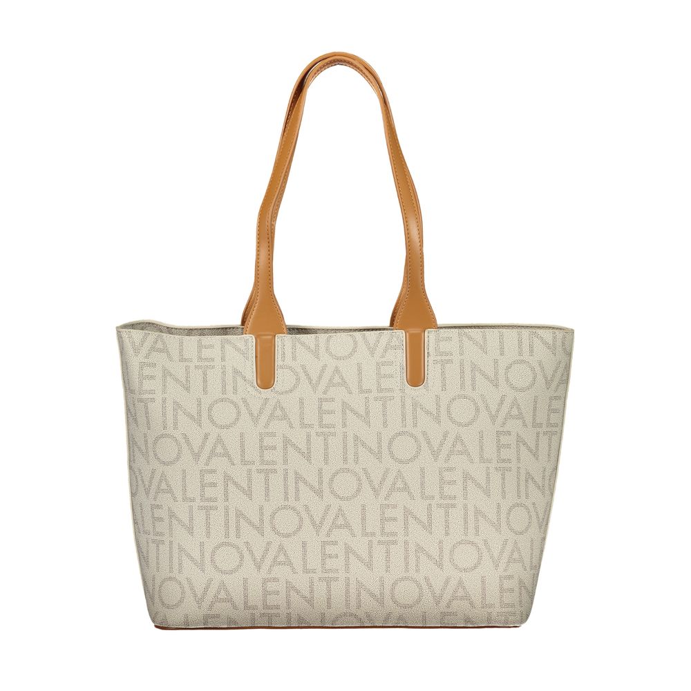 Valentino Damenhandtasche aus beigem Polyurethan