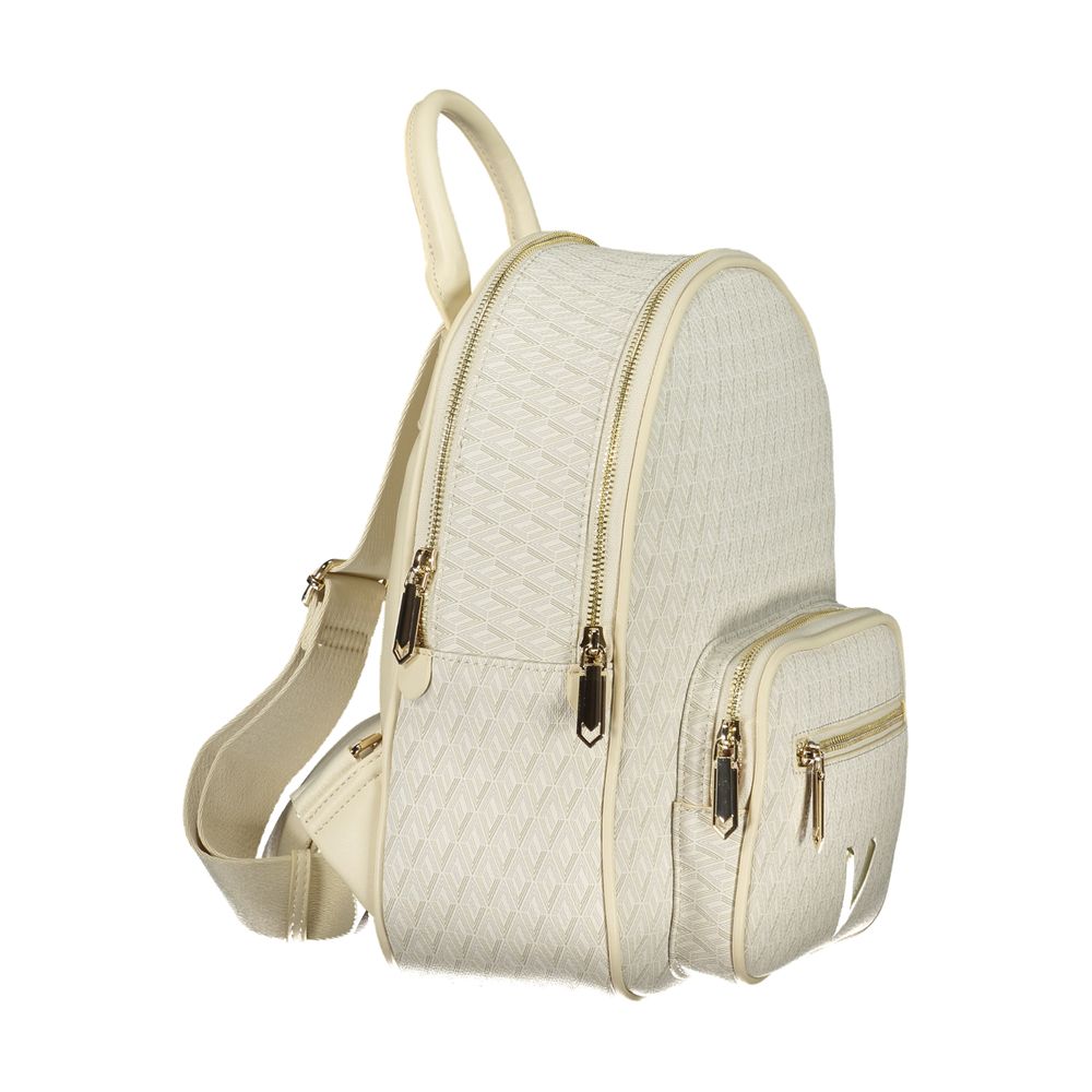 Sac à dos Valentino en polyuréthane beige pour femme