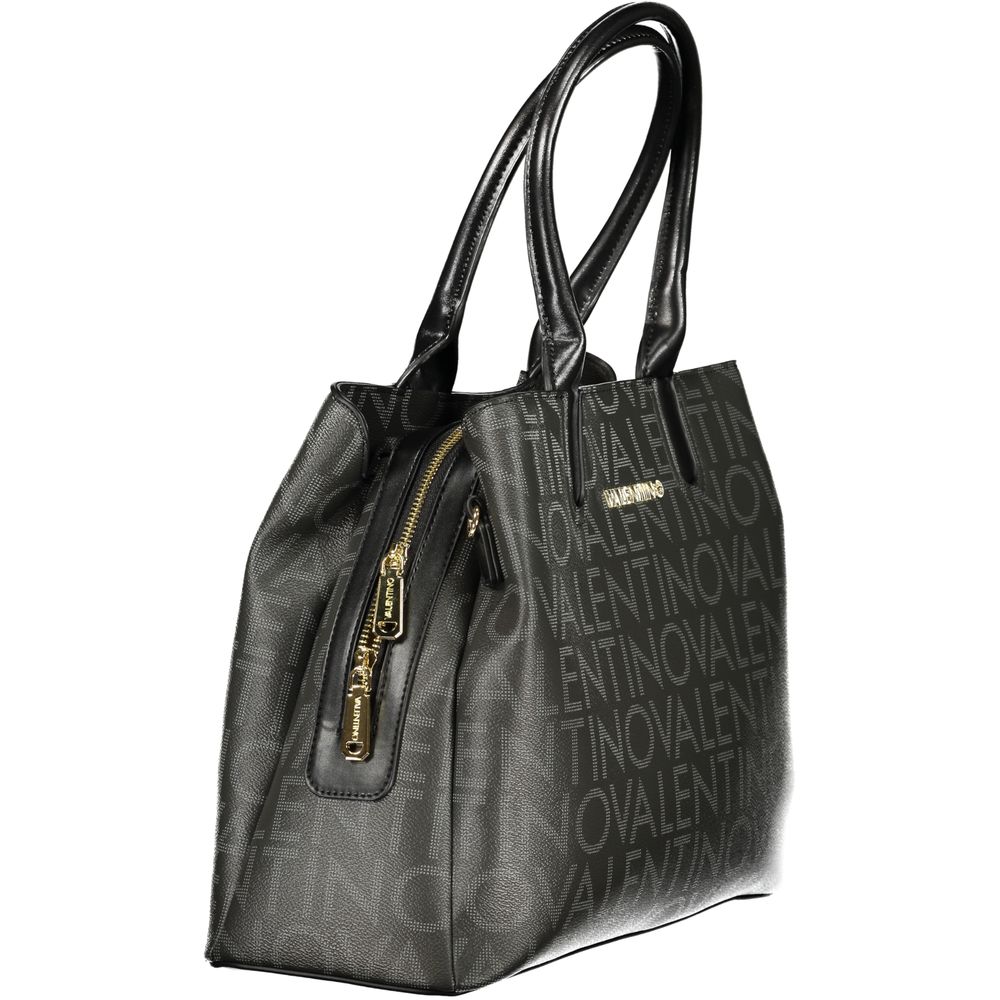 Valentino Nero Polyurethan Damen Tasche