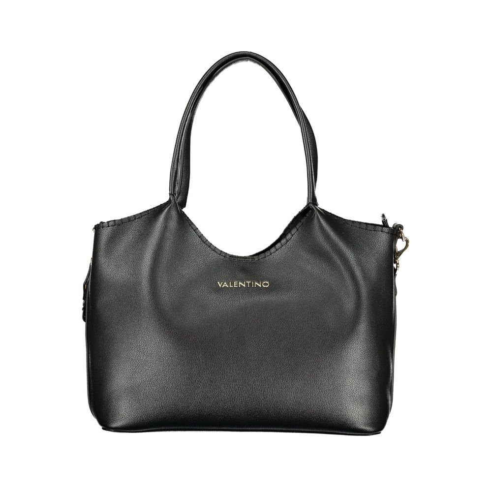 Valentino Nero Polyurethan Damen Tasche