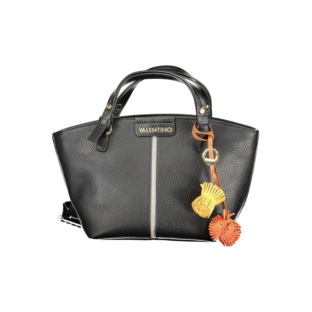 Valentino Schwarze Polyethylen-Handtasche