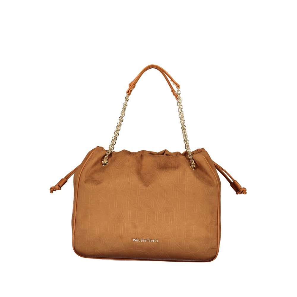 Valentino Damen-Tasche aus braunem Polyurethan