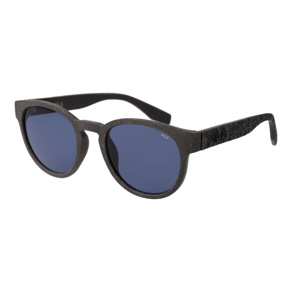 Lunettes de soleil en plastique gris Fila