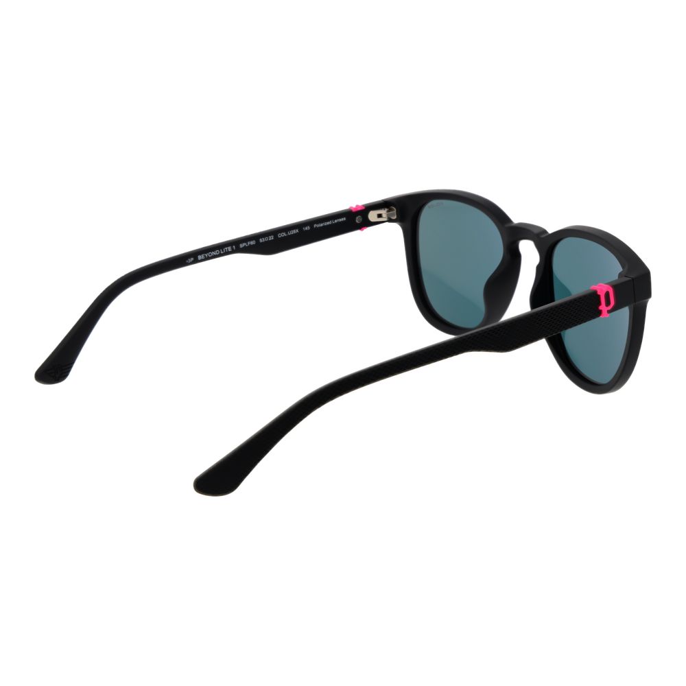 Lunettes de soleil Police en plastique noir