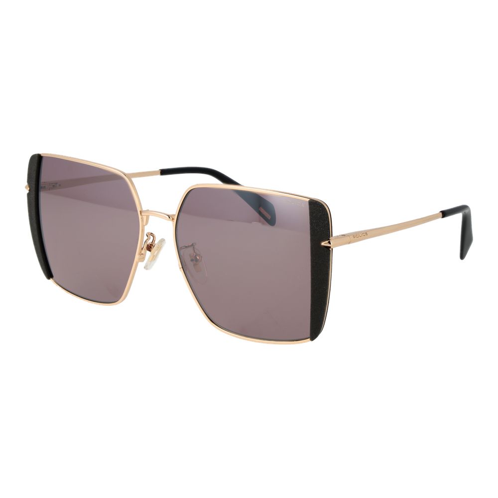 Lunettes de soleil Police en métal doré