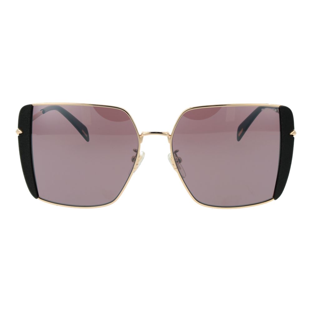 Lunettes de soleil Police en métal doré