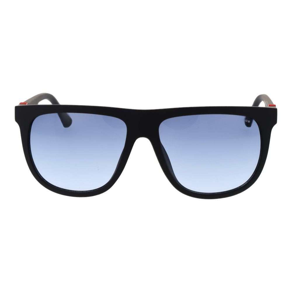 Police Schwarze Kunststoffsonnenbrille
