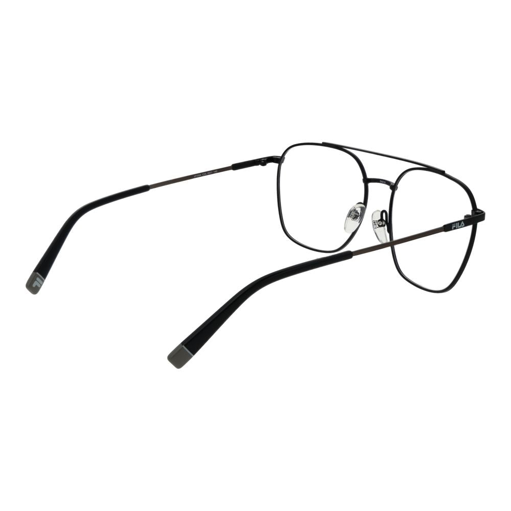 Fila Brille aus schwarzem Edelstahl (Gestell)