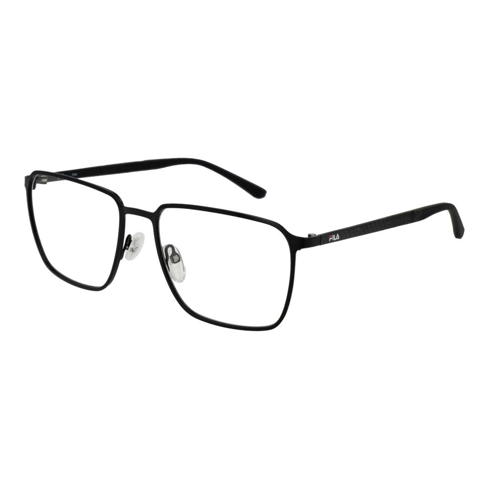 Fila Brille aus schwarzem Metall und Kunststoff (Fassungen)