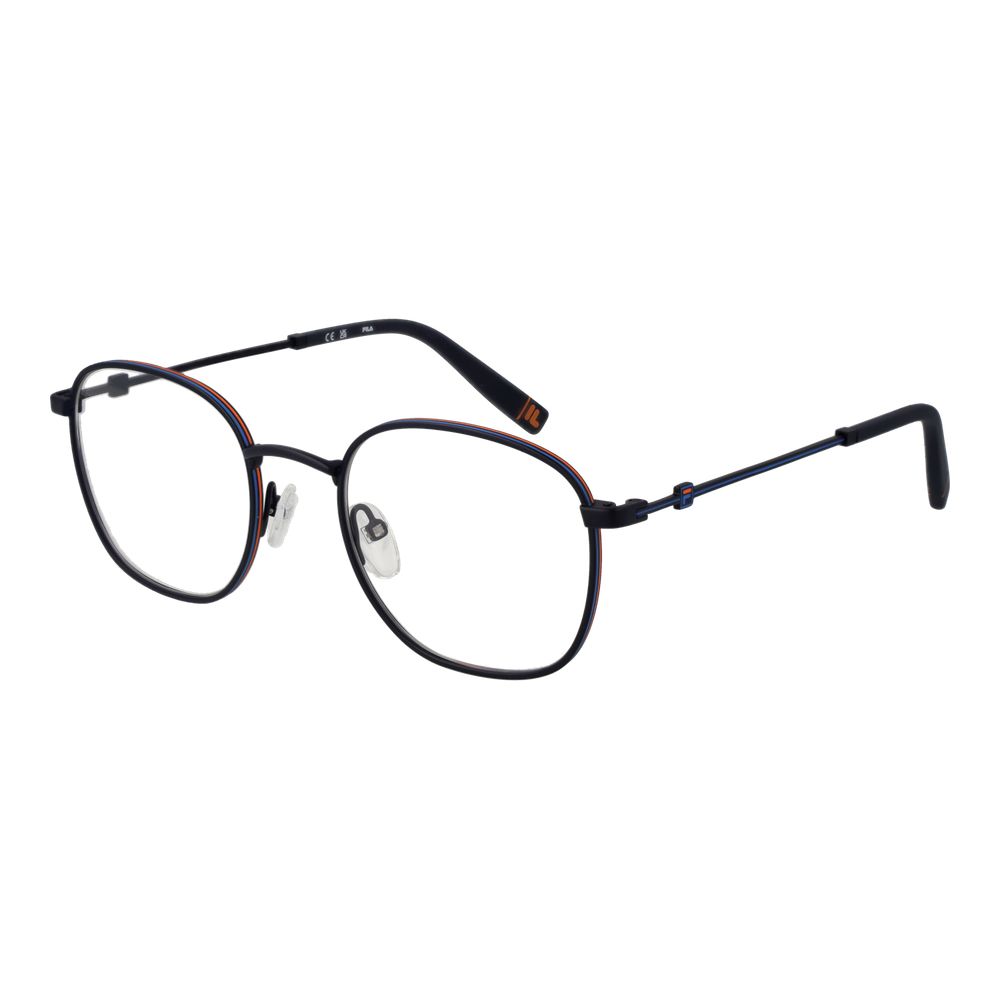Lunettes (monture) en acier inoxydable bleu Fila