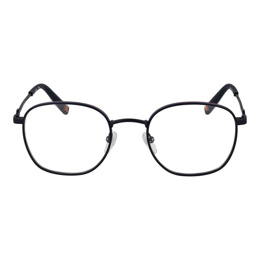 Lunettes (monture) en acier inoxydable bleu Fila
