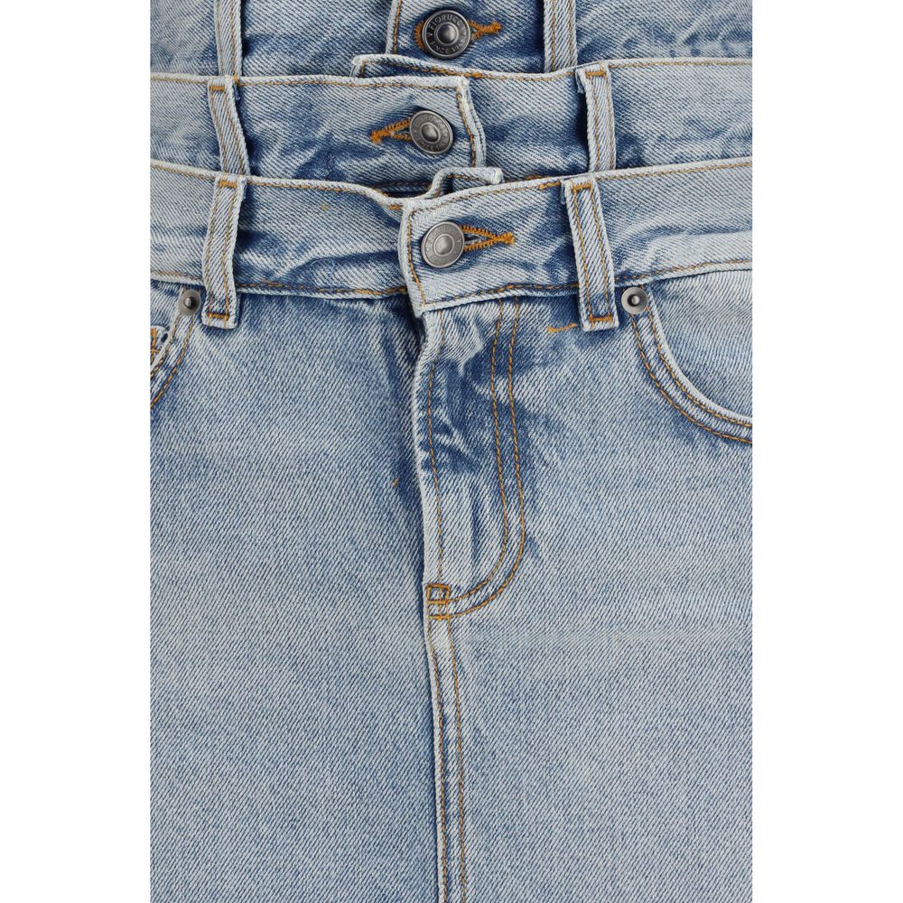 Fiorucci blauer Jeansrock