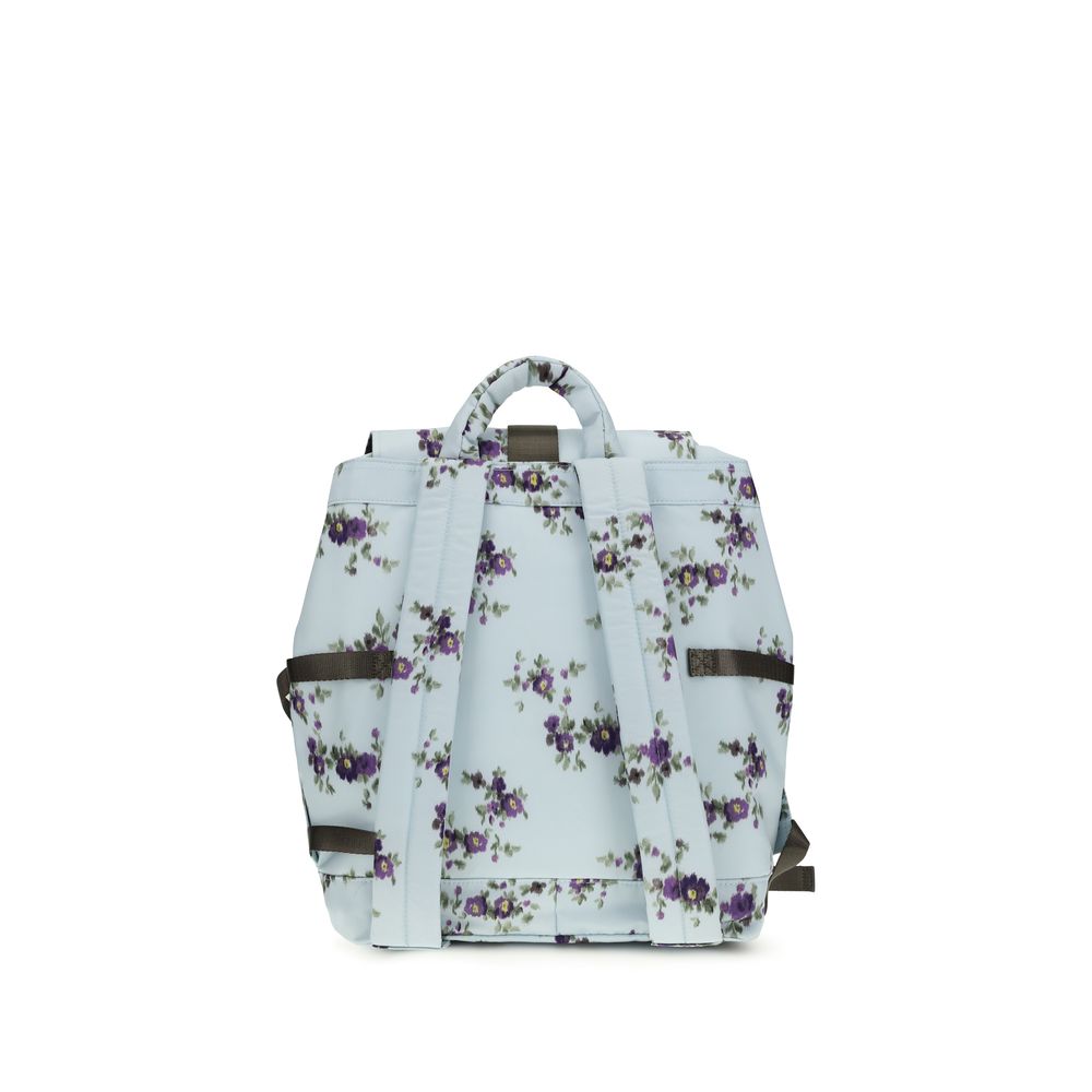 Ganni Blue Backpack