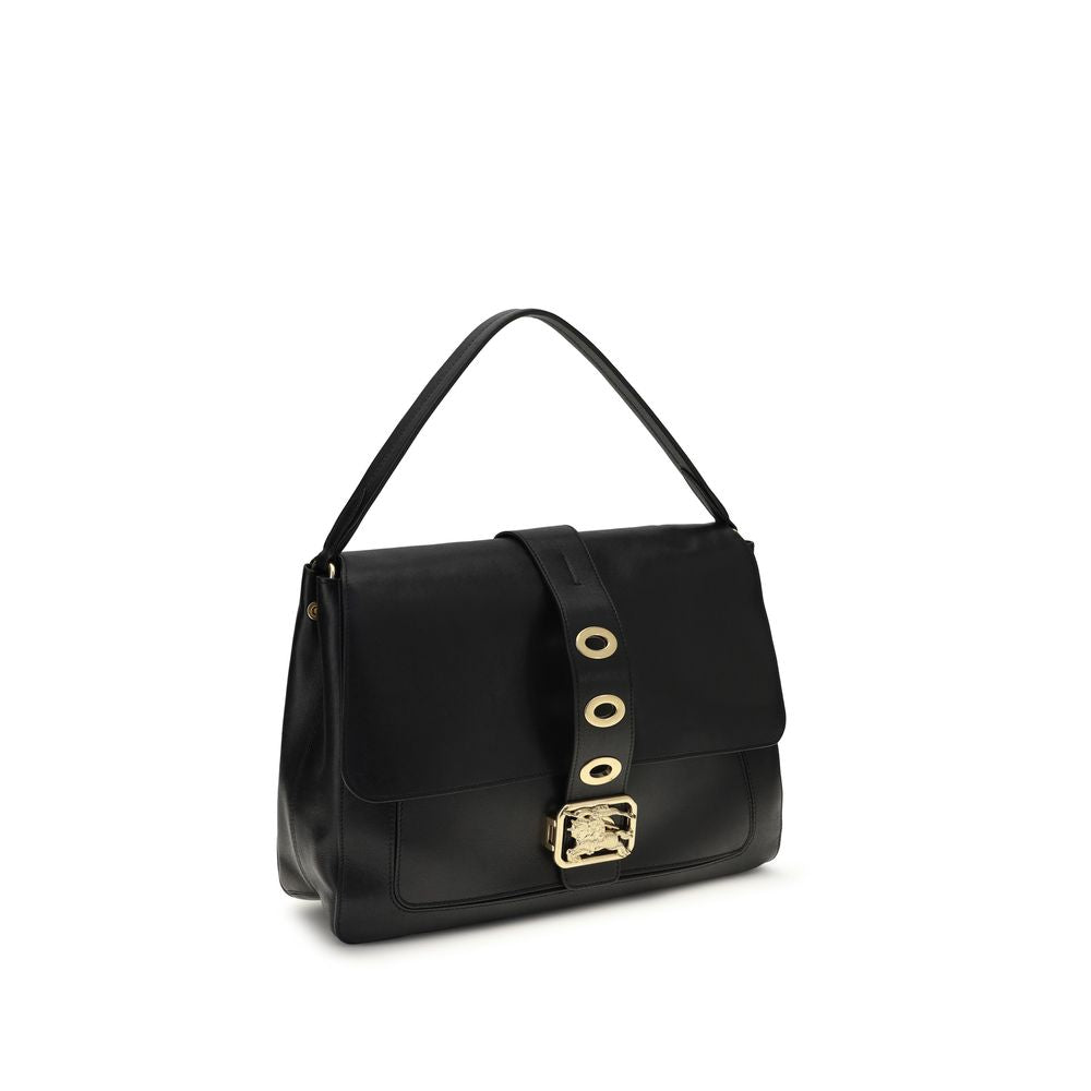 Burberry Schwarze Lammleder Ovis Aries Aries Handtasche