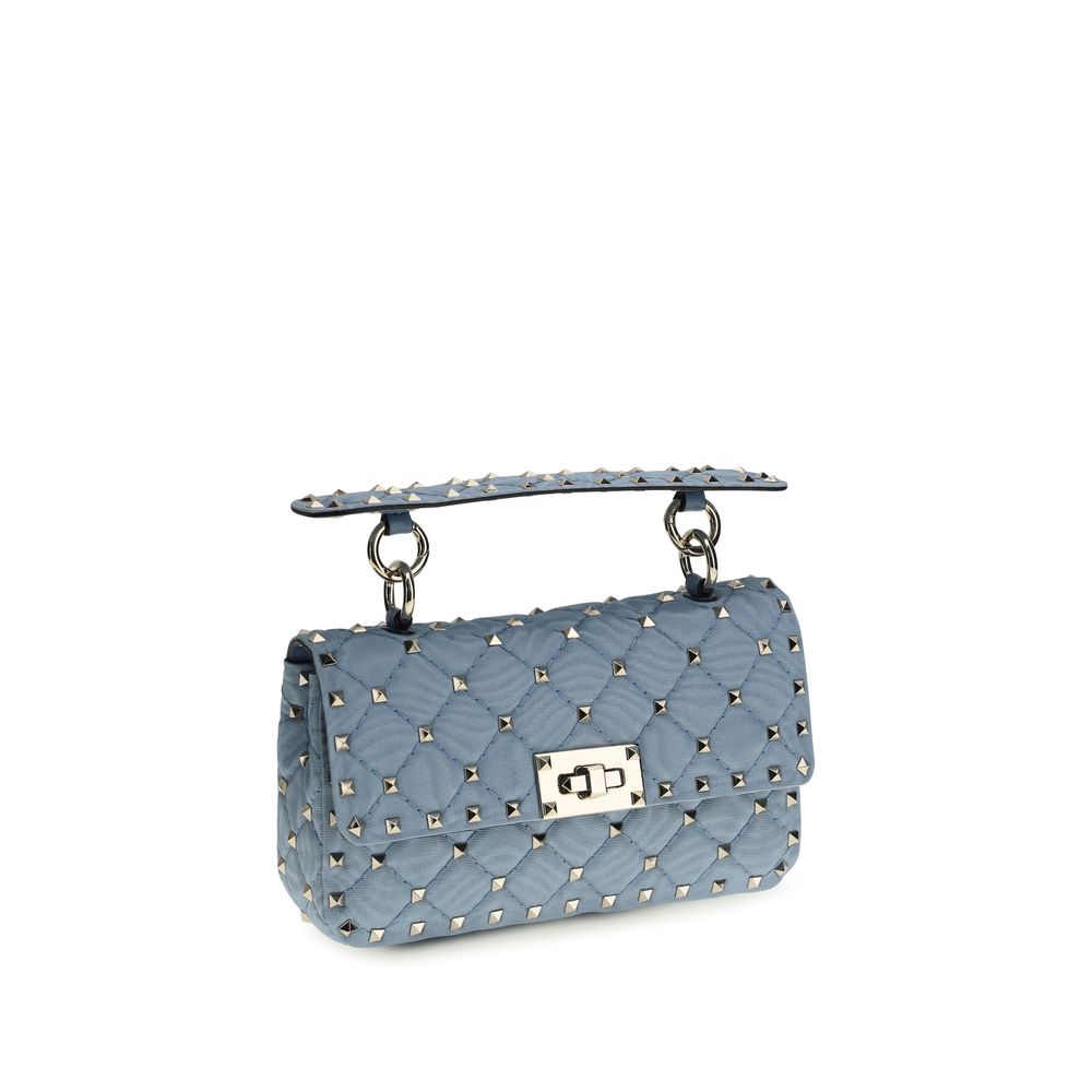 Valentino Garavani Blue Viscose Shoulder Bag