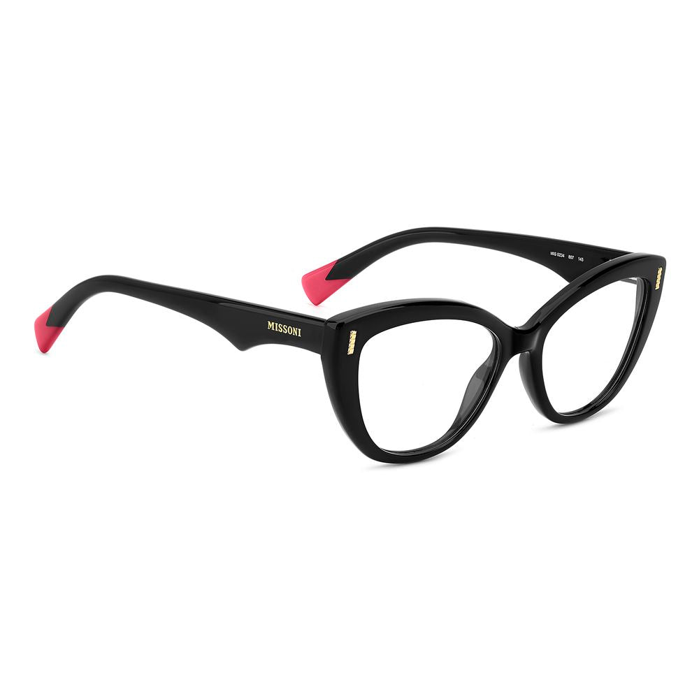 Missoni Schwarze Acetatbrille (Gestell)