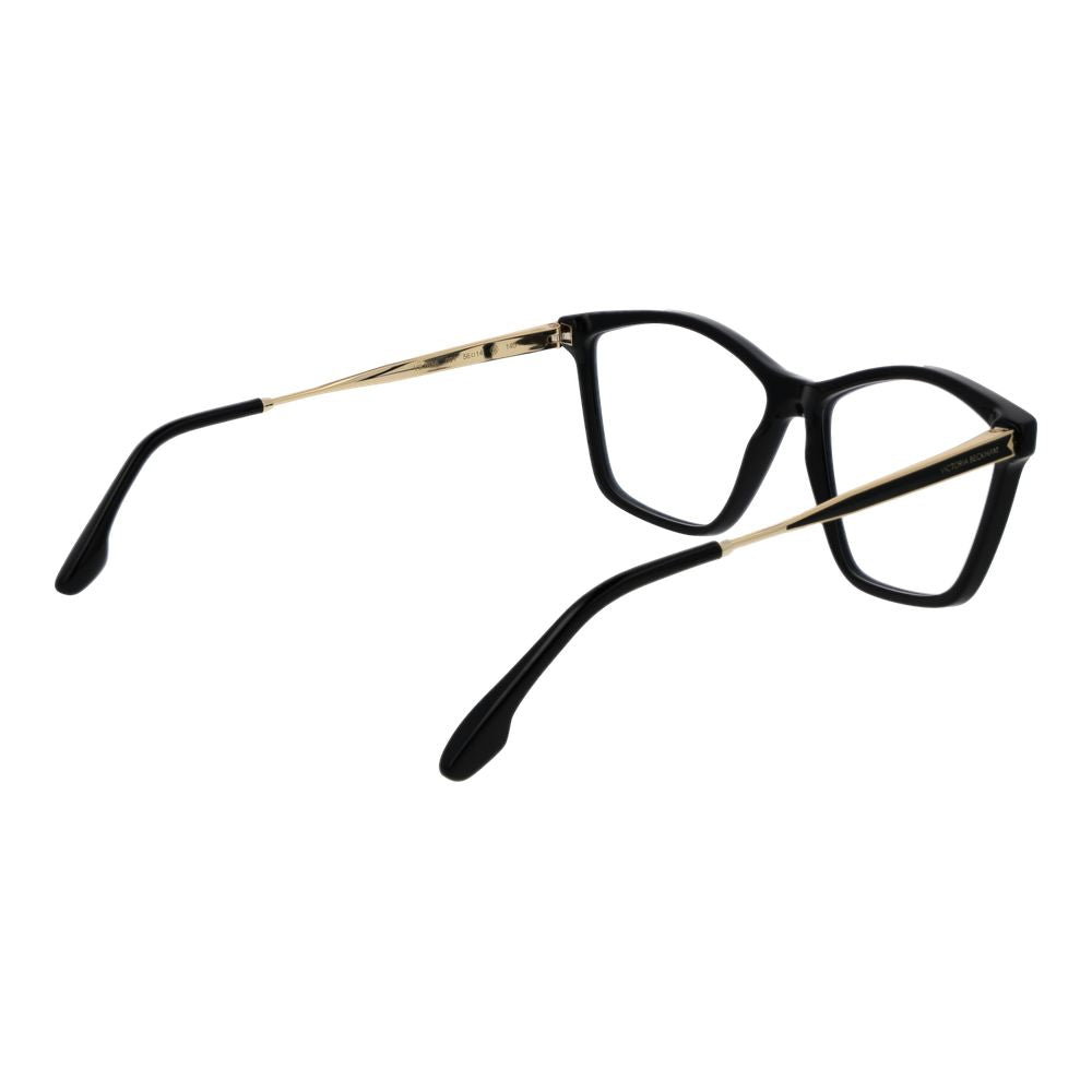Victoria Beckham Schwarz Metall Brille (Fassungen)