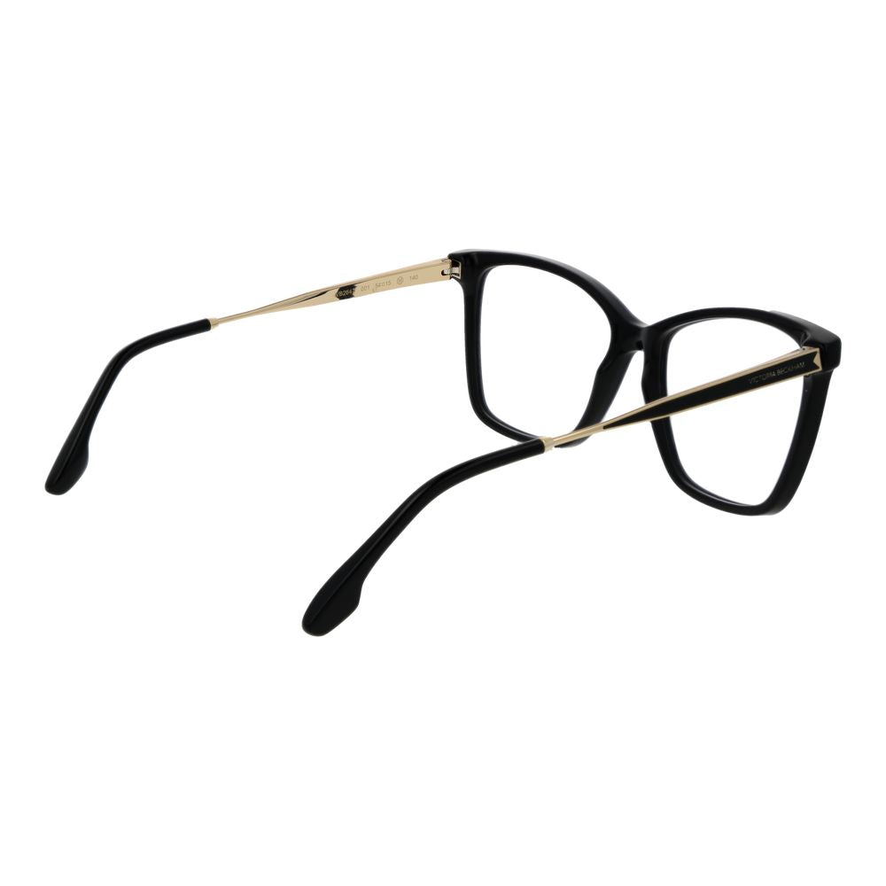 Victoria Beckham Schwarz Metall Brille (Fassungen)