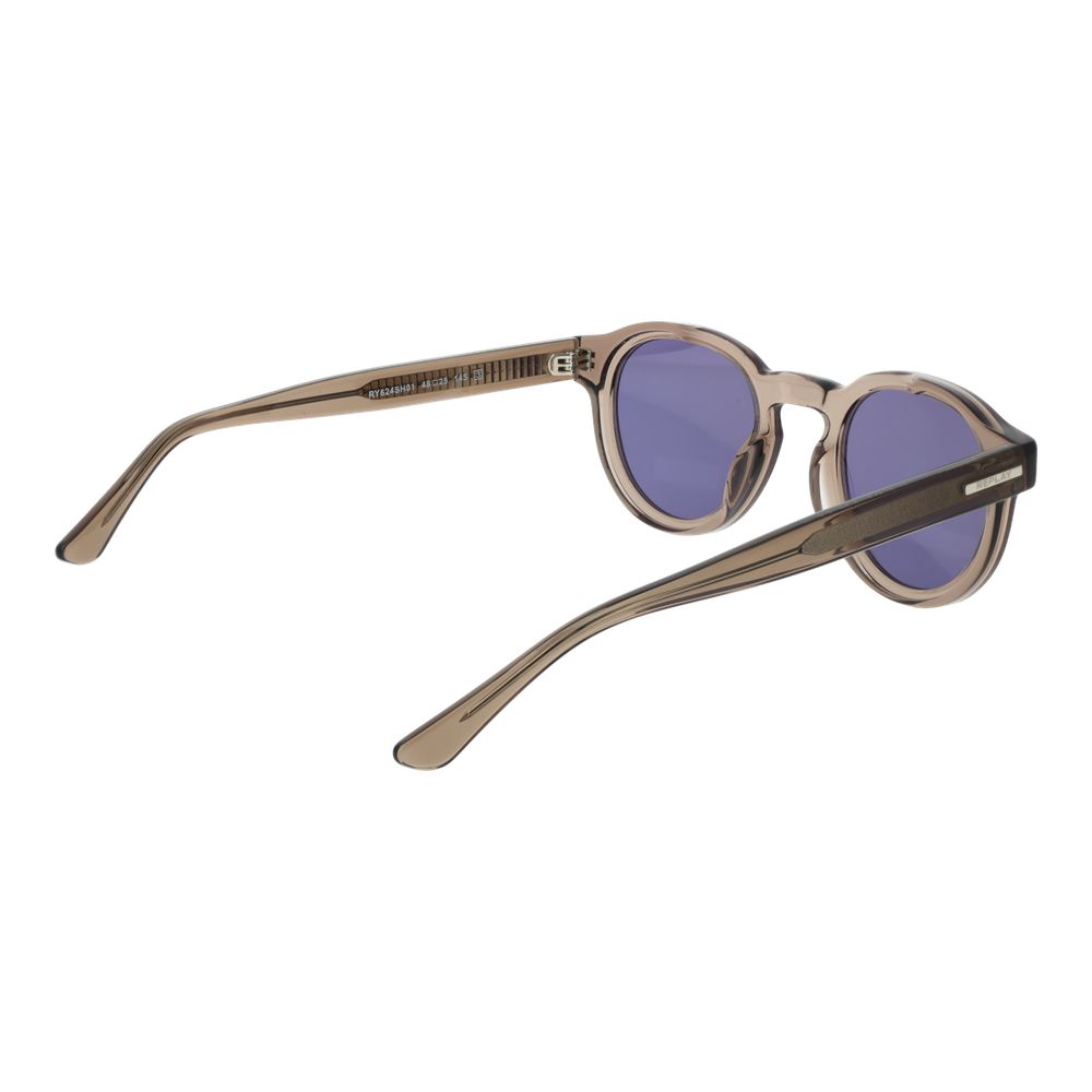Lunettes de soleil Replay en acétate gris
