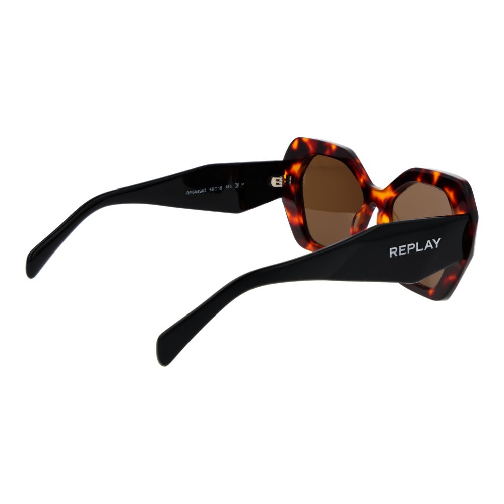 Replay-Sonnenbrille aus mehrfarbigem Azetat