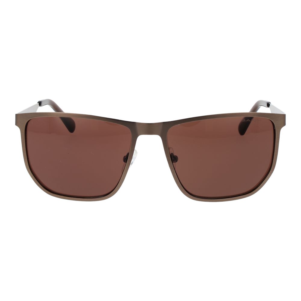 Gant Sonnenbrille aus braunem Metall