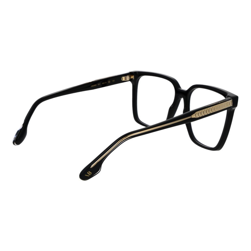 Victoria Beckham Schwarze Azetat-Brille (Gestell)