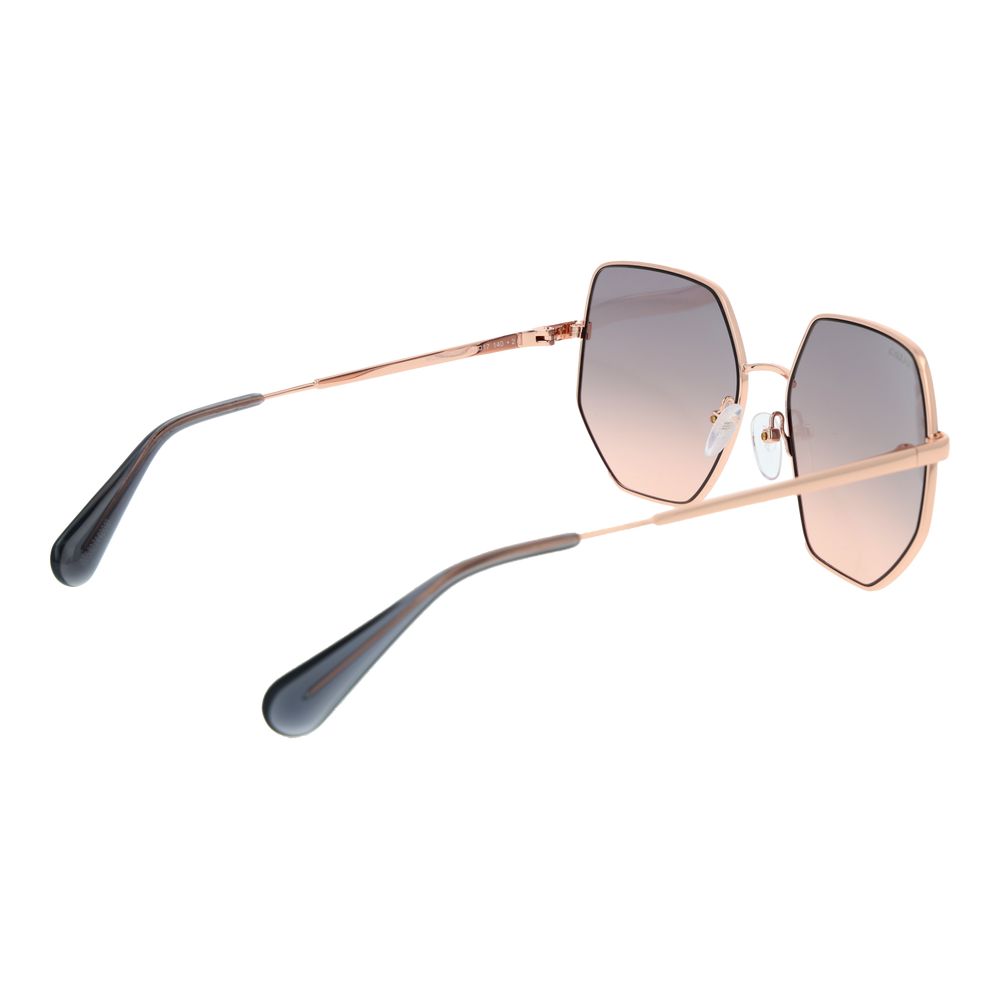 Lunettes de soleil en métal doré rose Max & Co