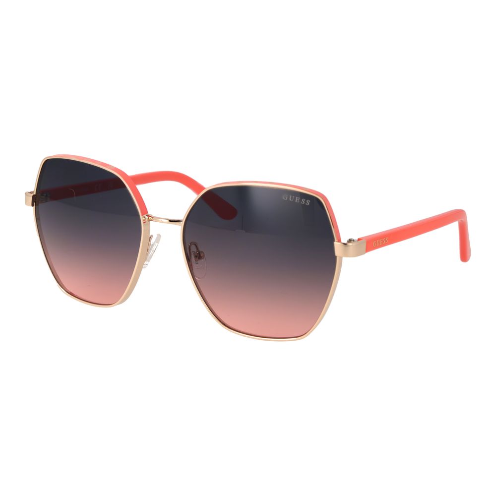 Lunettes de soleil Guess en métal doré
